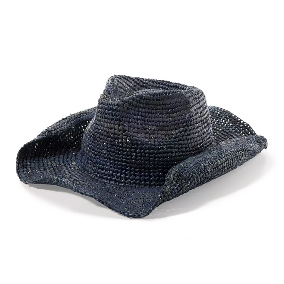 Boston Proper Navy Western‎ Woven Hat, O\\S. NWT main image 12